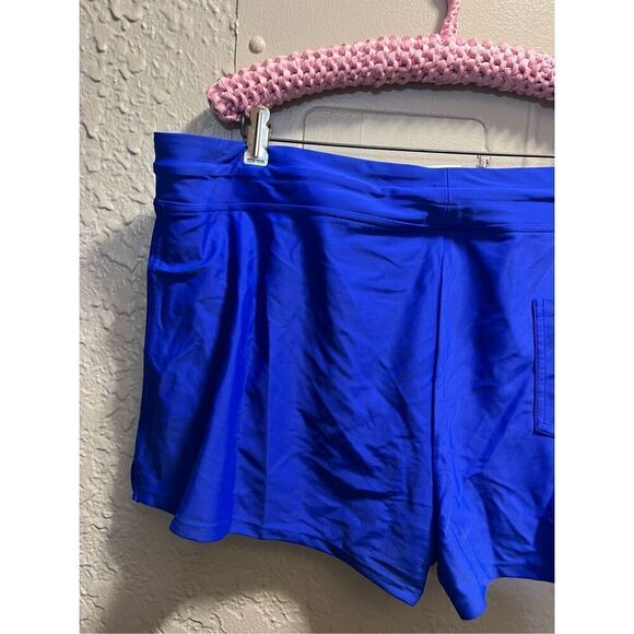 Kona Sol Blue High Coverage Swim Shorts Woman’s Size XL NEW - Picture 10 of 10